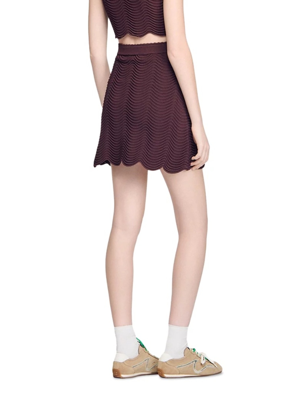 Alina Knit Mini Skirt - Picture 2 of 6